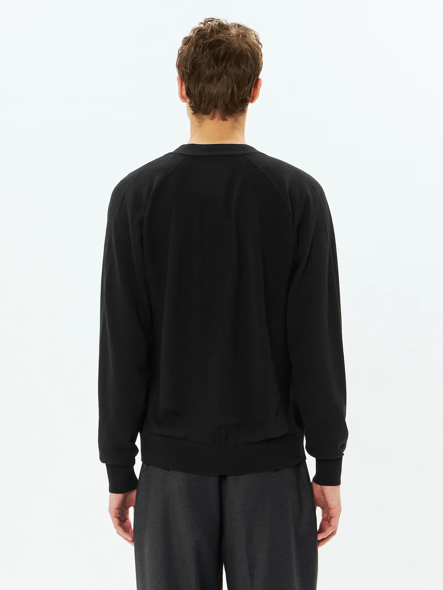 Wool x Brewed Protein Wholegarment Cardigan - Image 7