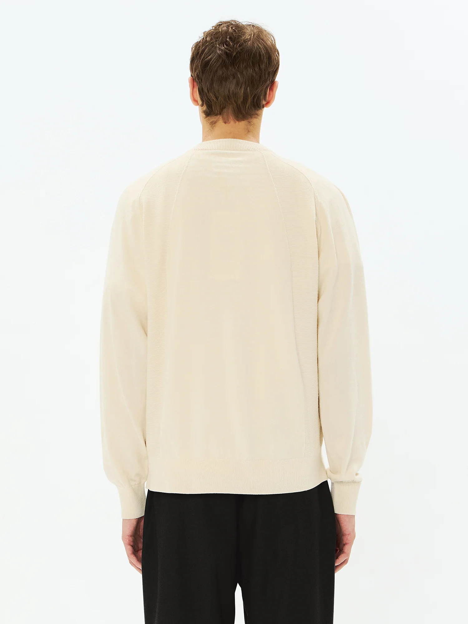Wool x Brewed Protein Wholegarment Crew Neck - Image 6