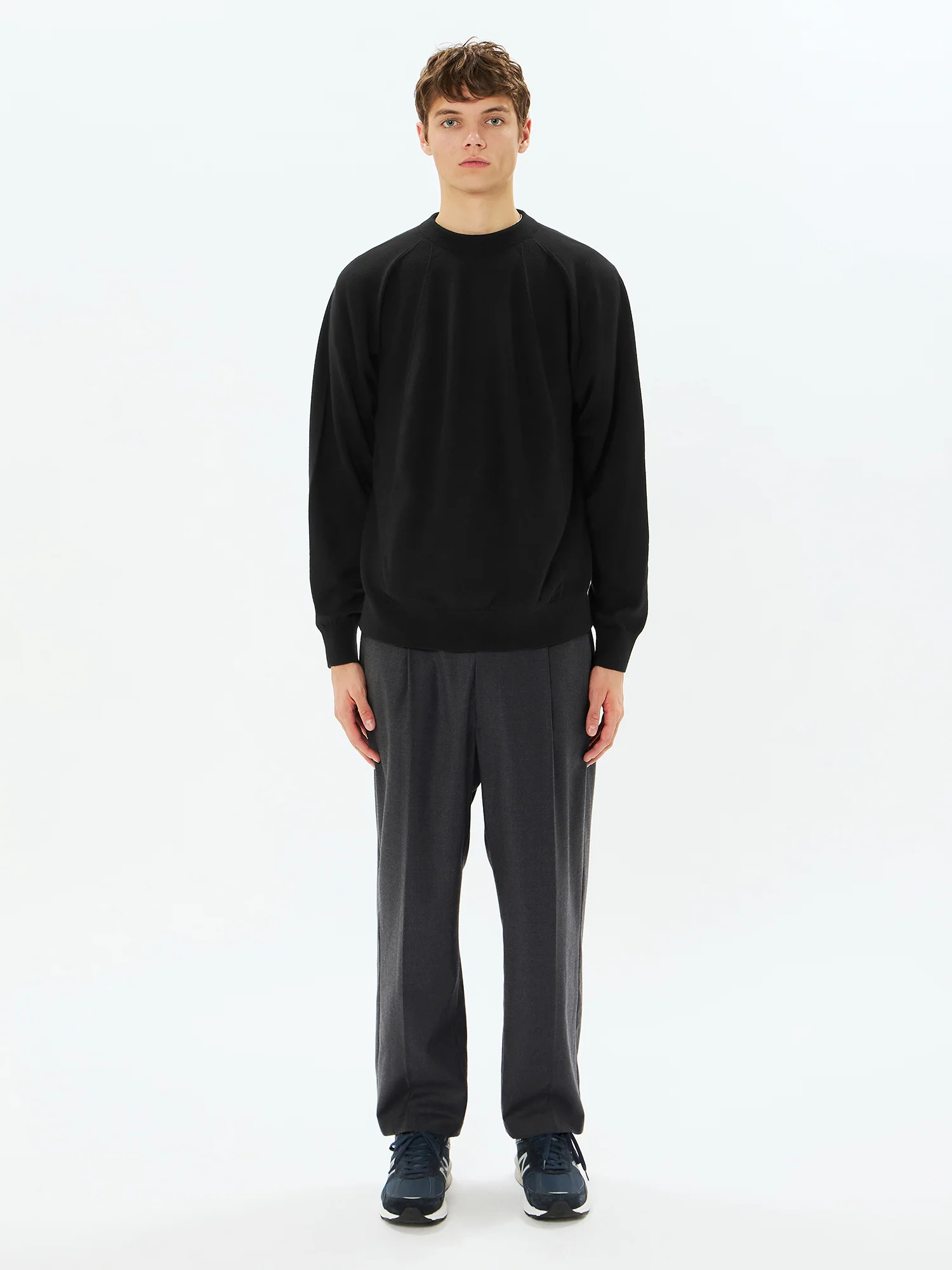 Wool x Brewed Protein Wholegarment Crew Neck - Image 8