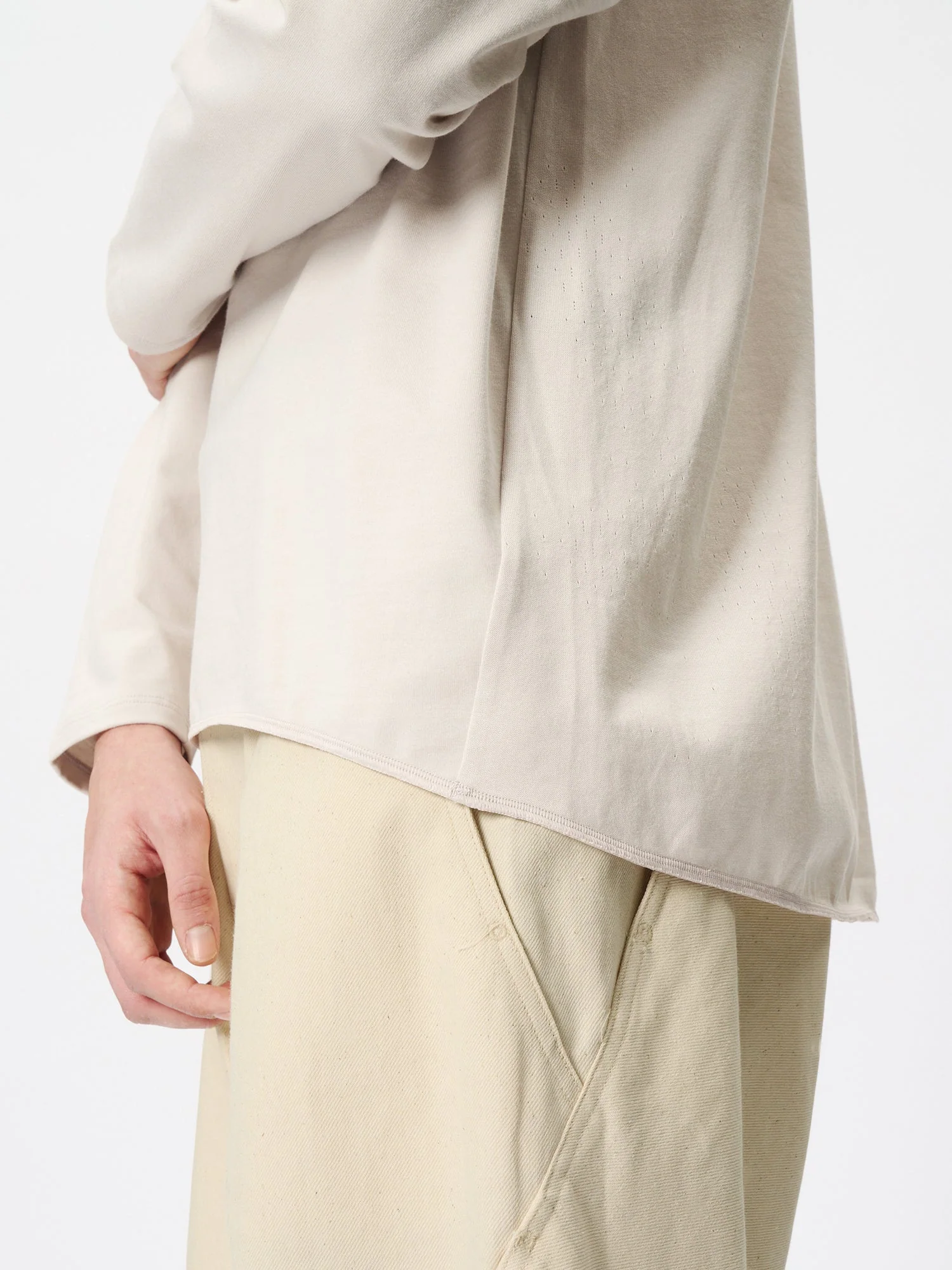 Goldwin 0 Paneled Mesh L/S Top - Image 9